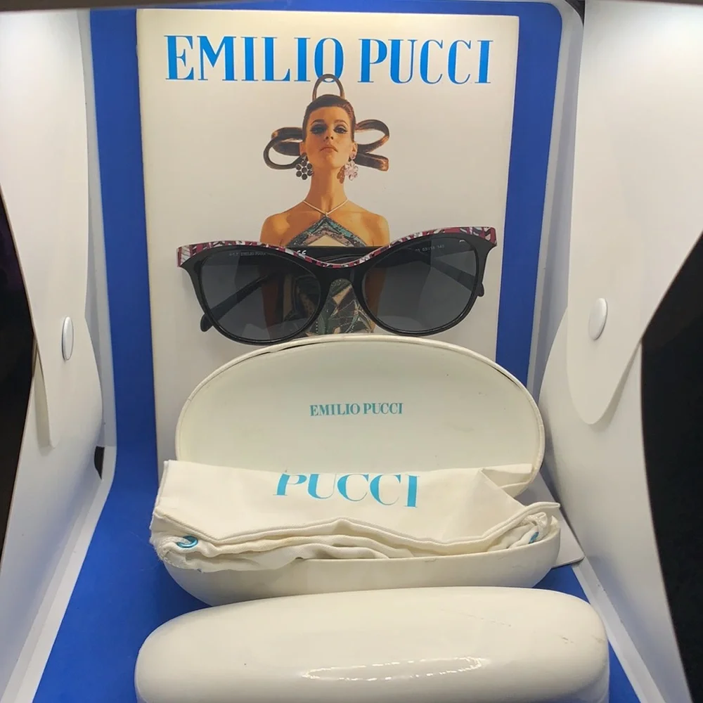 Emilio Pucci Sunglasses (frames only) Black EP703s 56 16 001 125